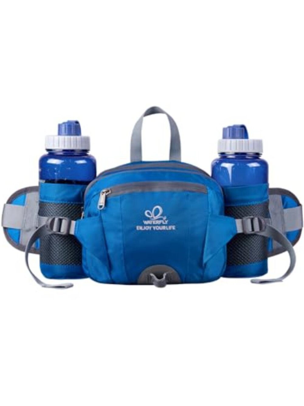Water Resistant Nylon Fanny Pack Waist Bag Running Hiking